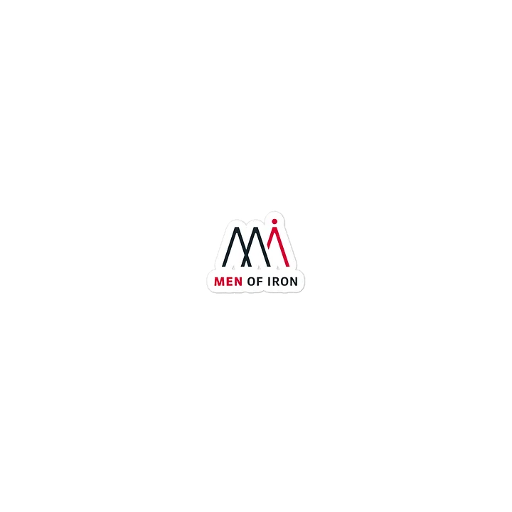 Men of Iron Die-Cut Stickers product image (1)