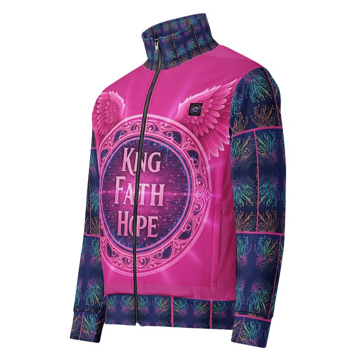 Unisex King Faith Hope Track Jacket product image (1)