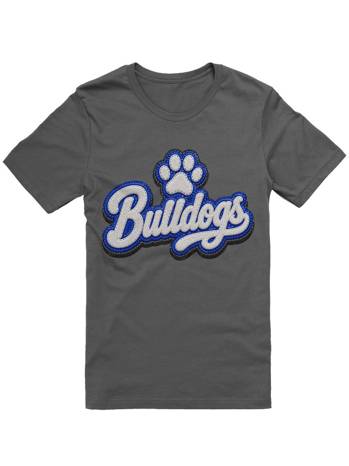 Bulldogs faux stitch tee product image (1)