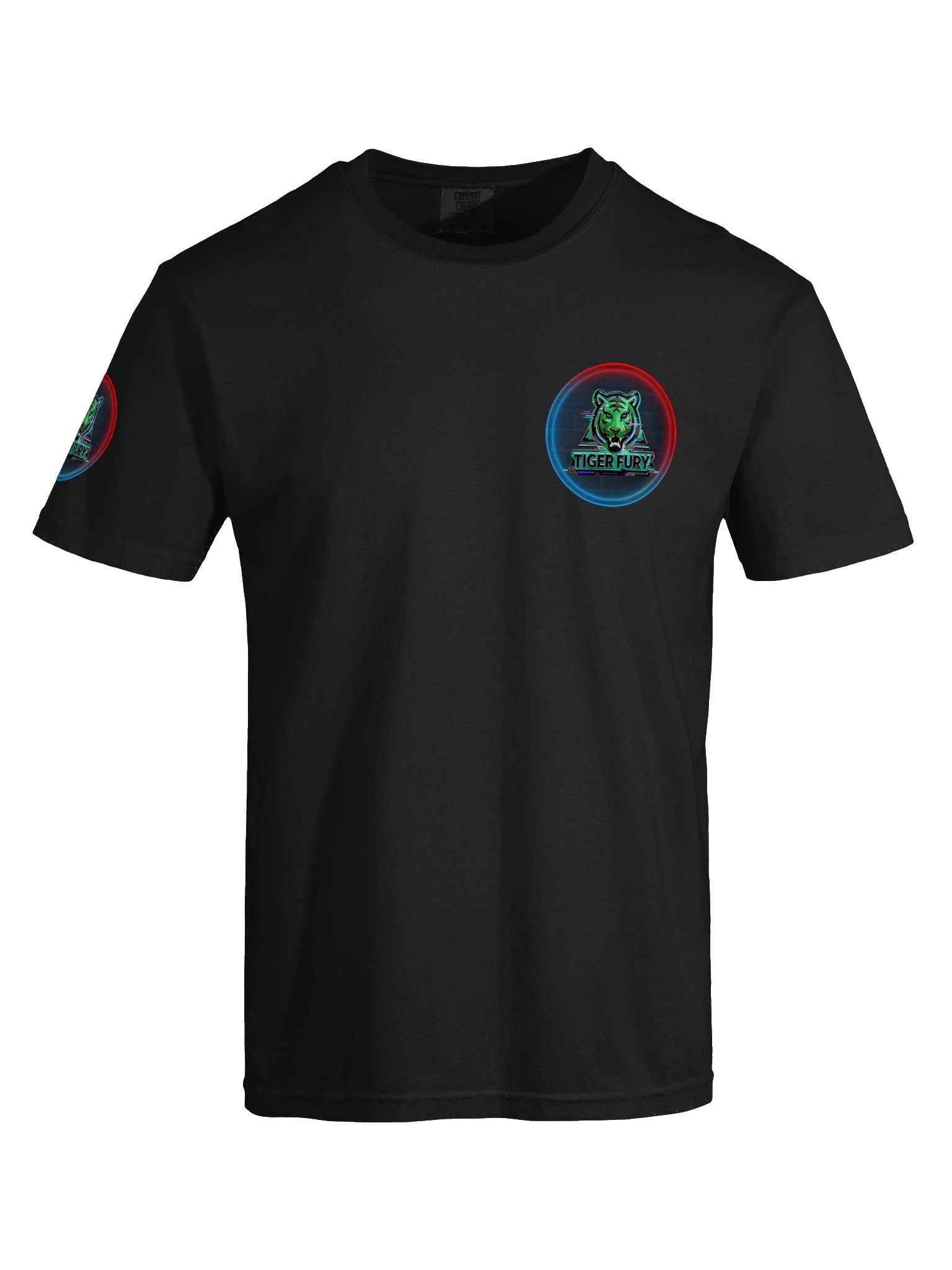 Tiger Fury Neon Logo (Printed) Tee product image (117)