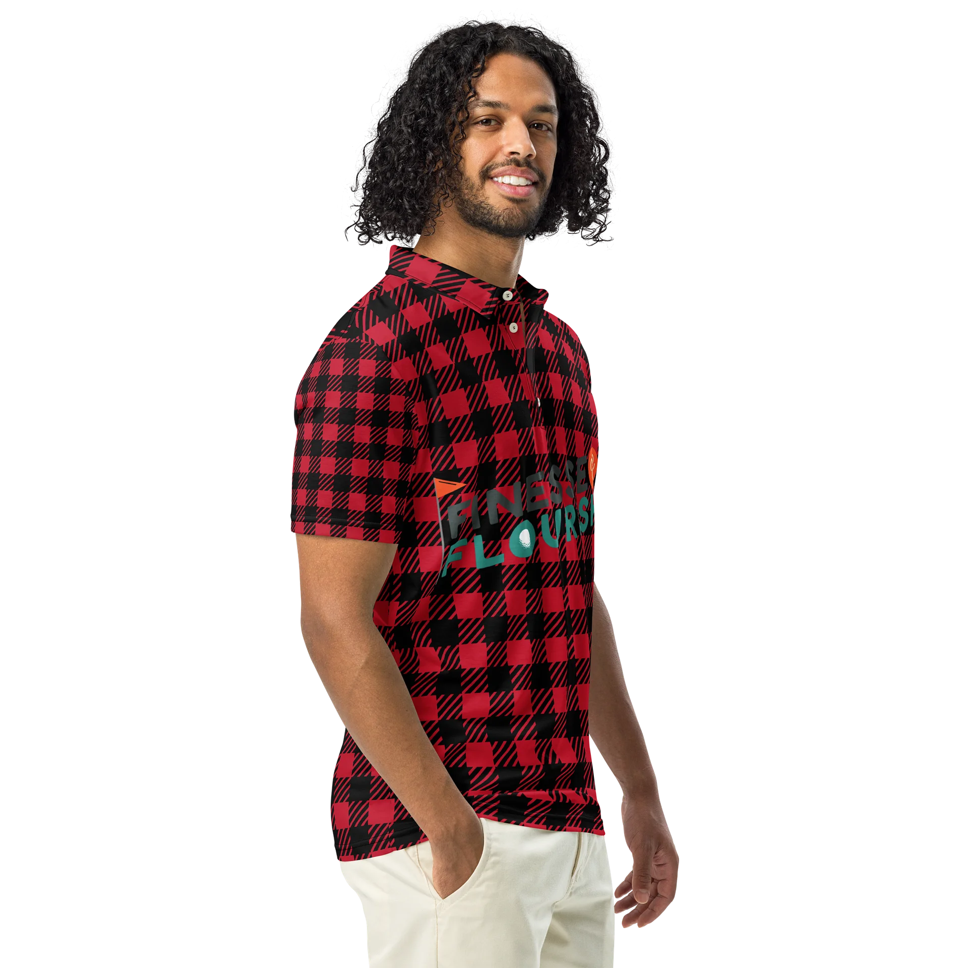 F&F Lumberjack Slim Fit Polo Shirt product image (1)