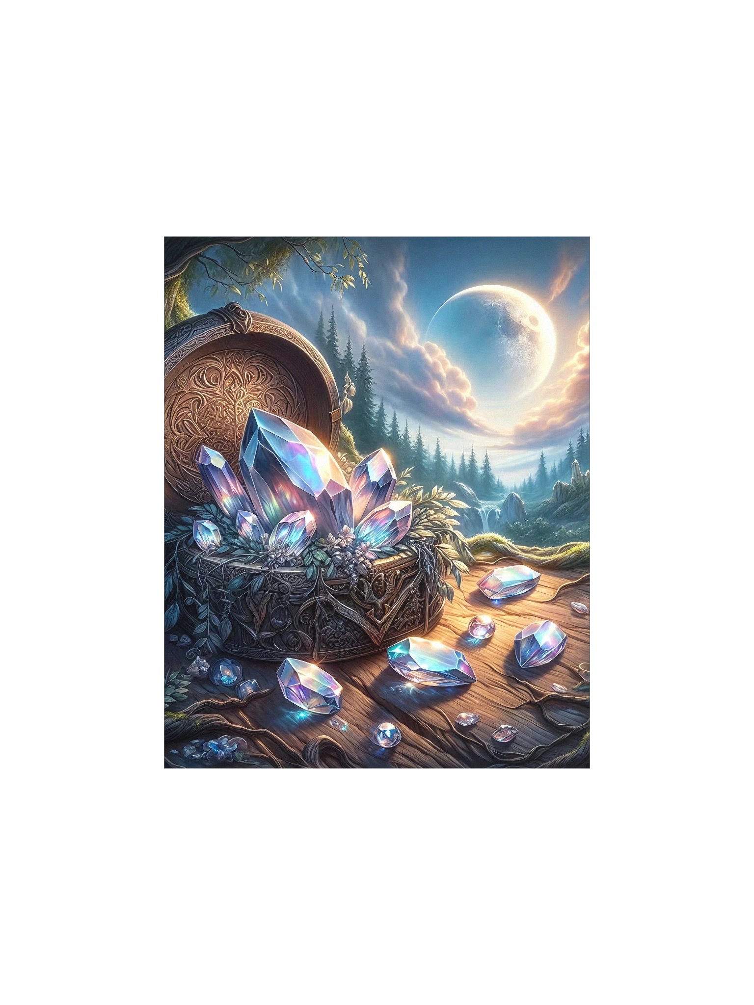 Moonlight Crystals, Poster product image (1)