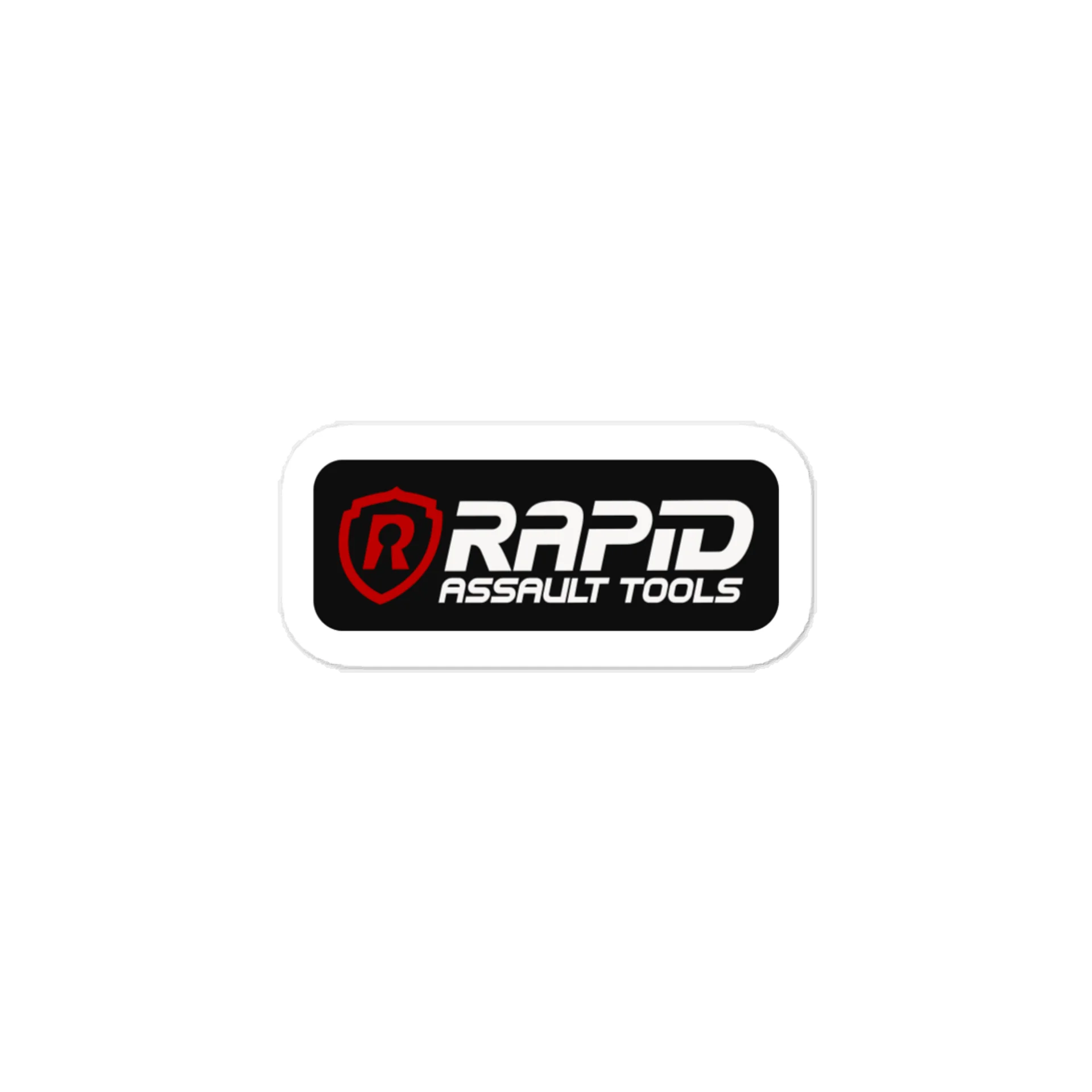 RAT Logo Vinyl Decal - Black product image (1)