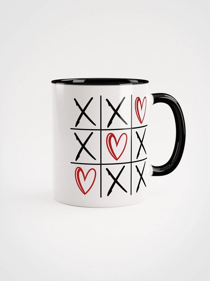 Love Always Wins: Valentine's Day Tic Tac Toe Mug product image (2)