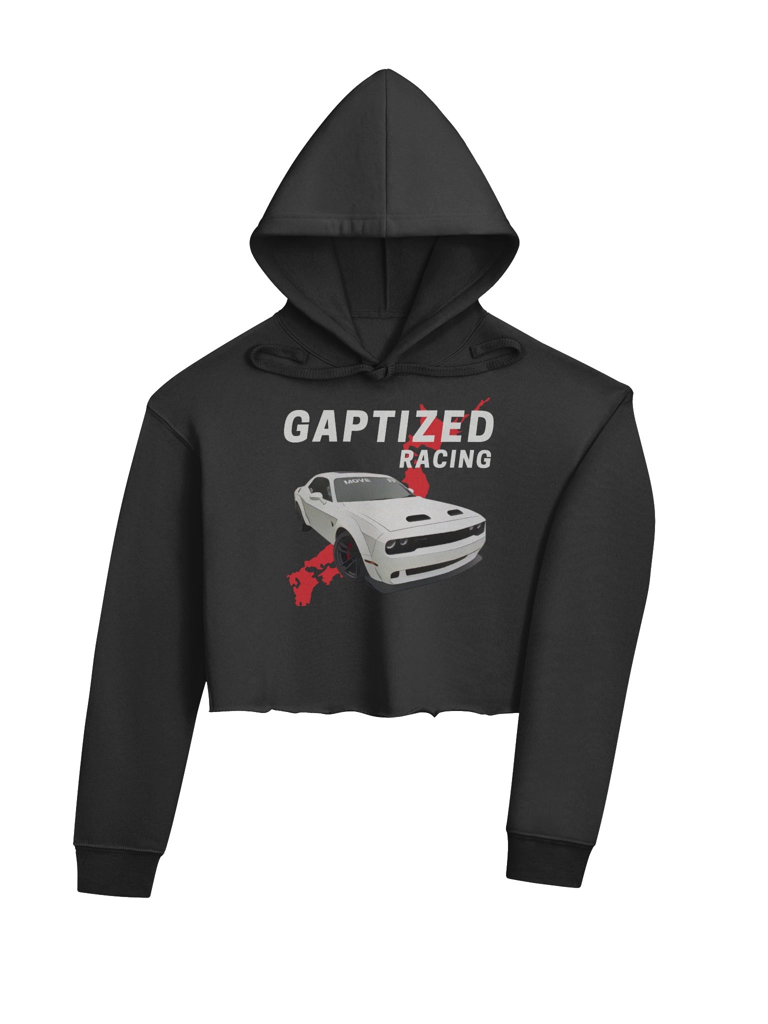Gaptized Racing™ Women’s Cropped Hoodie product image (4)