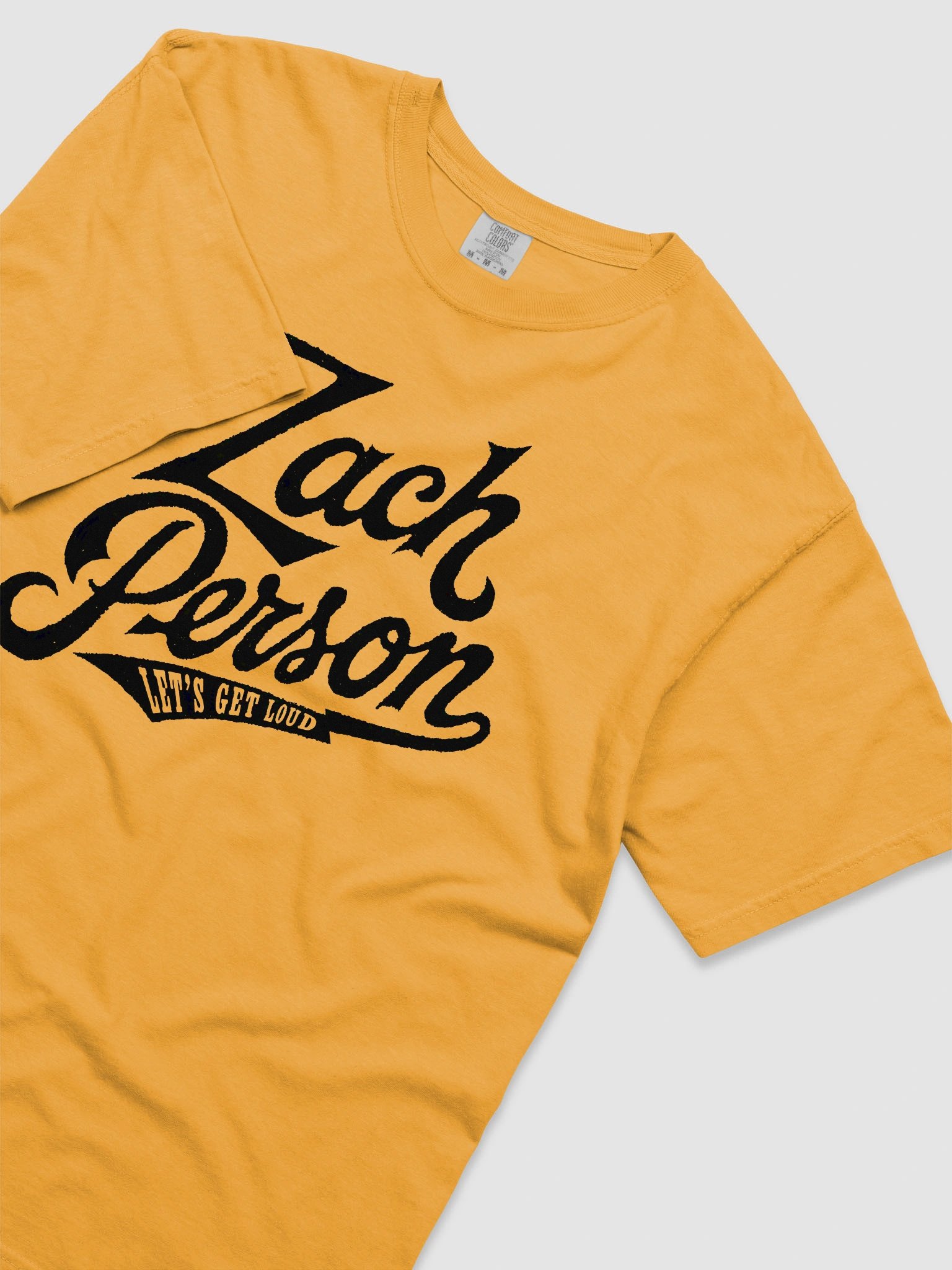 Vintage Script Tee (Gold) product image (3)