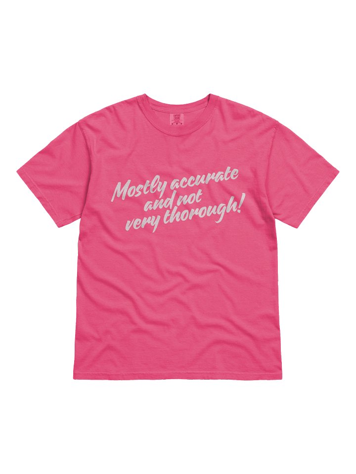 Mostly Accurate T Shirt 5 product image (6)