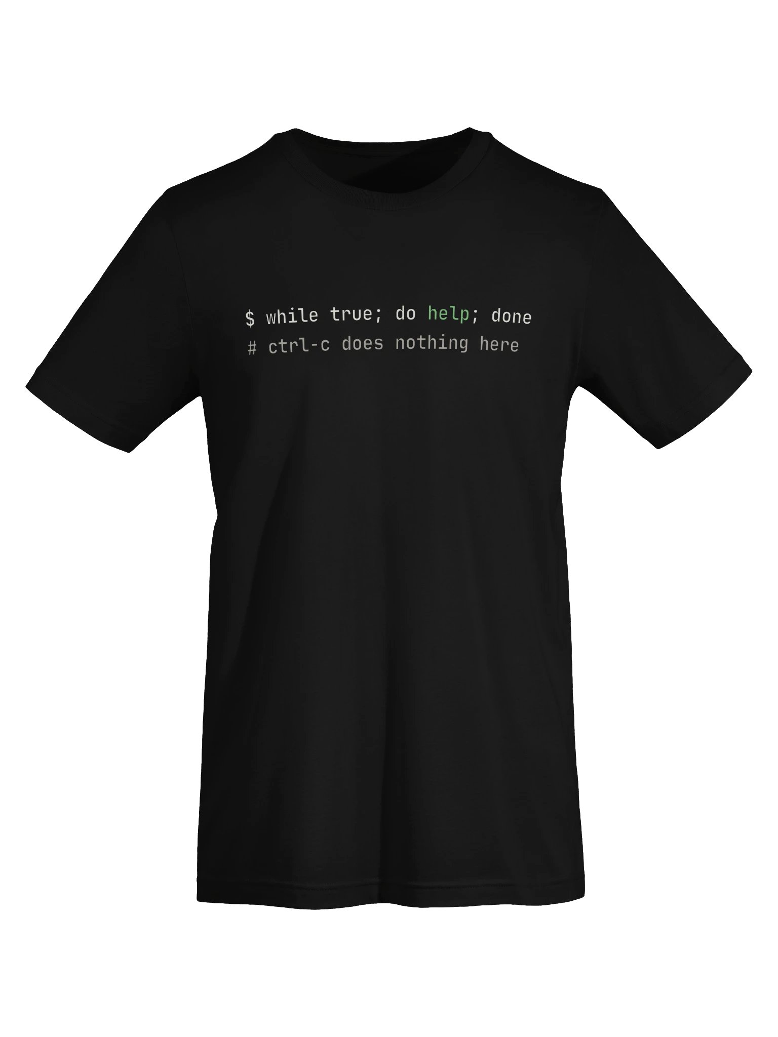 while true T-Shirt product image (13)