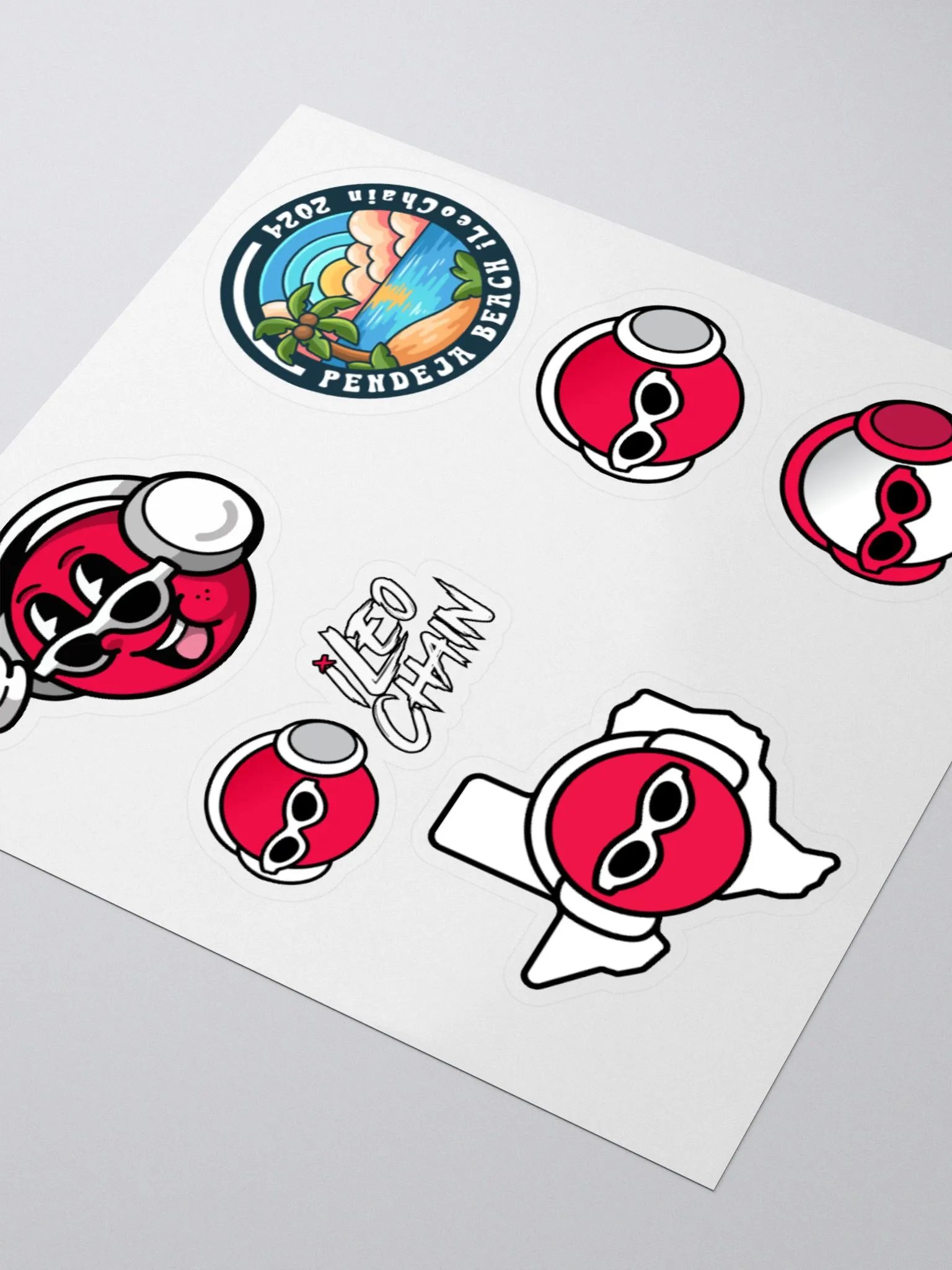 Various iLeoChain Stickers product image (7)