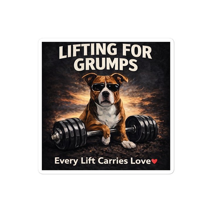 Lifting For Grumps Color Sticker product image (2)