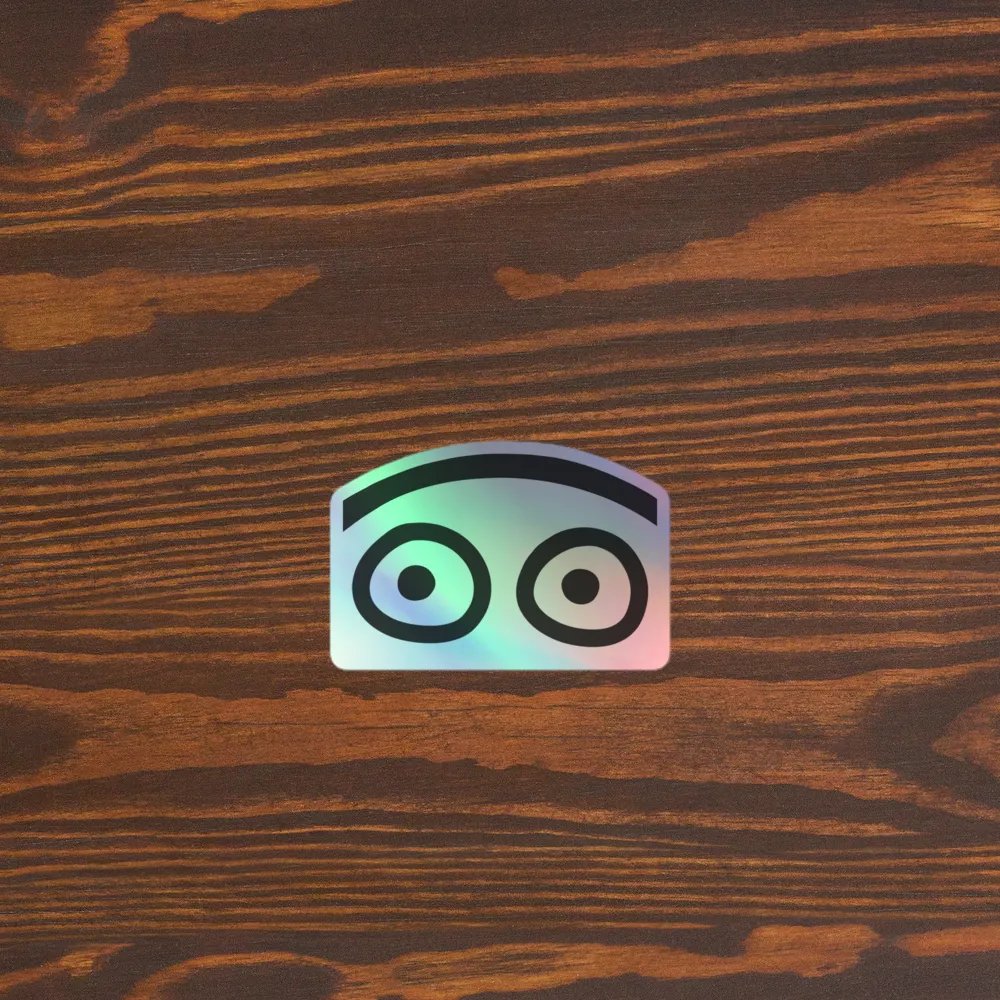 Look Sticker (holo) product image (3)