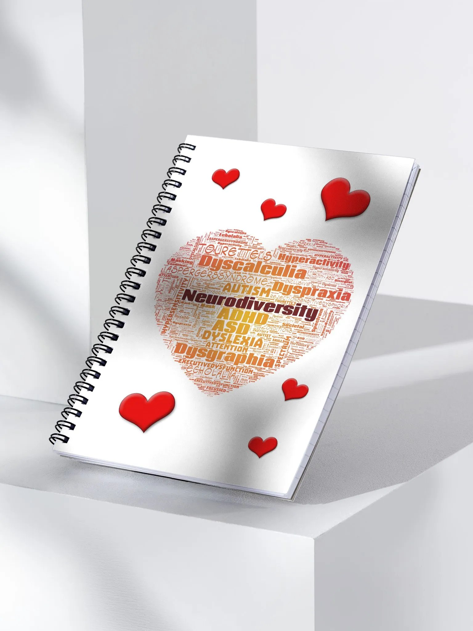 Neurodiversity Spiral Notebook product image (4)