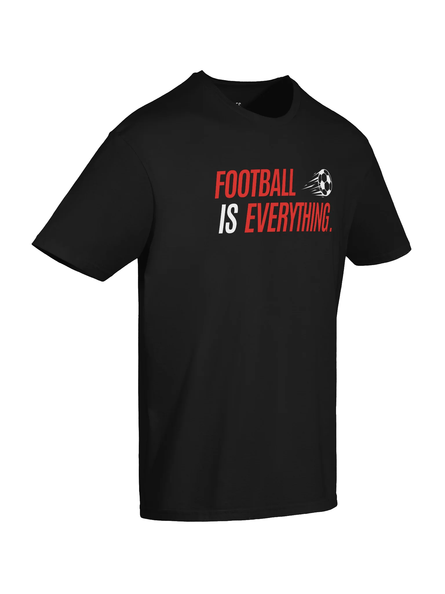 'Football Is Everything.' T-Shirt (Black) (Adult Edition) product image (6)