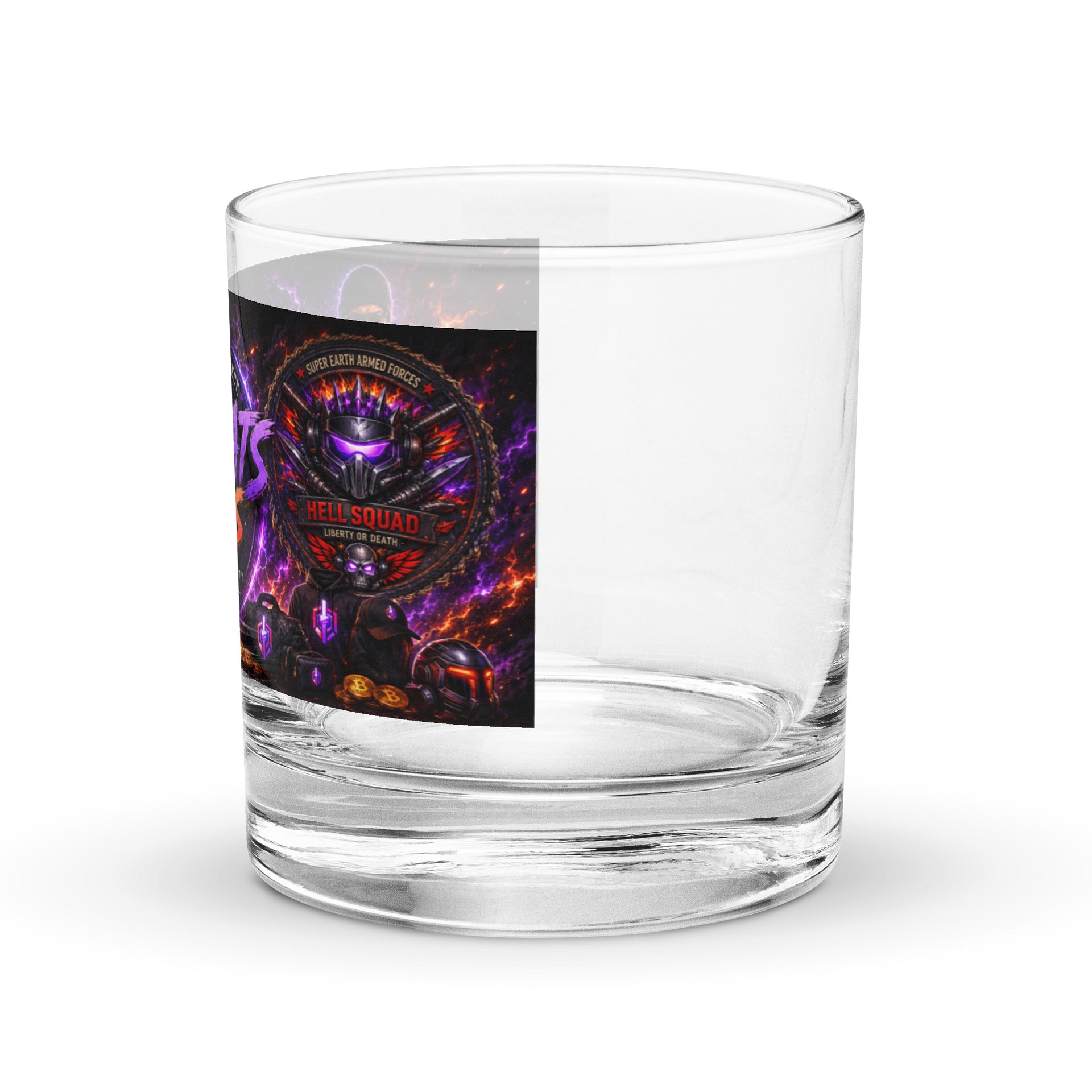 Rektreats Reps Neon Esports Rocks Glass product image (2)