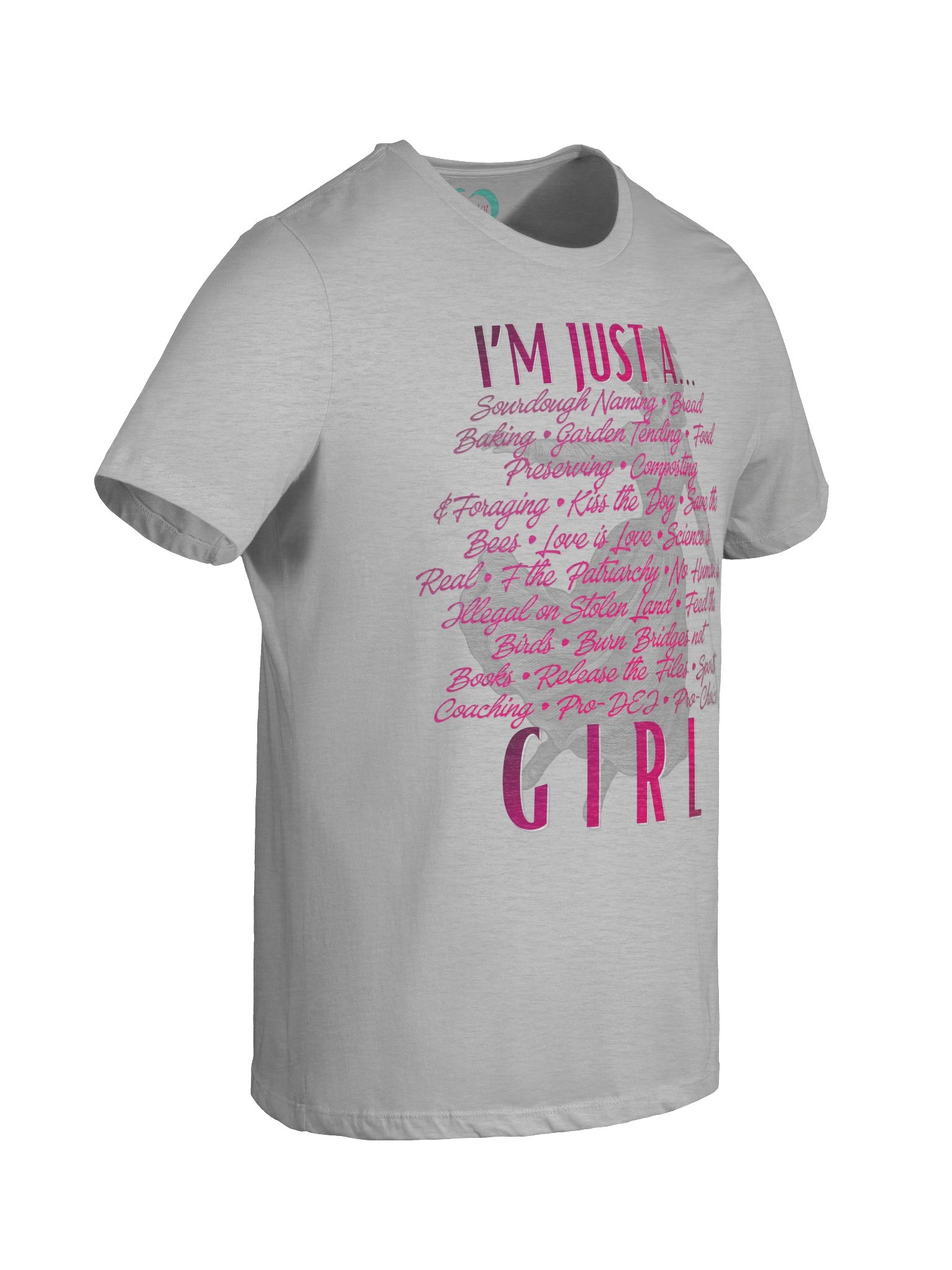 Rebel Girls | Just a Girl Relaxed Fit Tee product image (18)