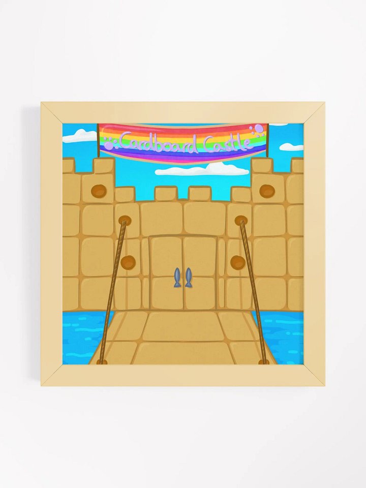 Pride Cardboard Castle Framed Picture product image (12)