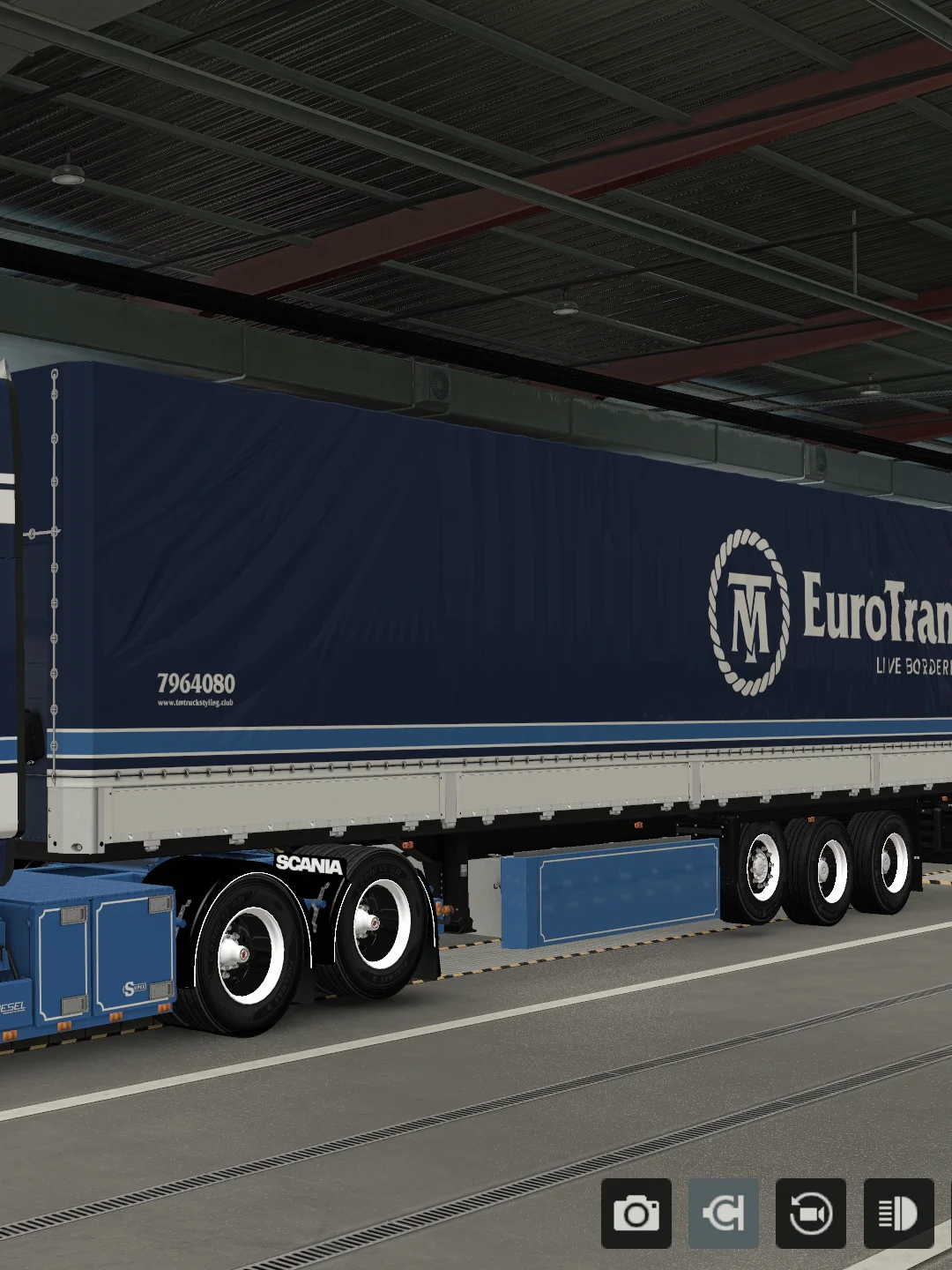ETS2 TM Multicolor Skin Pack for Scania PGR with Rigid & Trailer Schmitz product image (3)