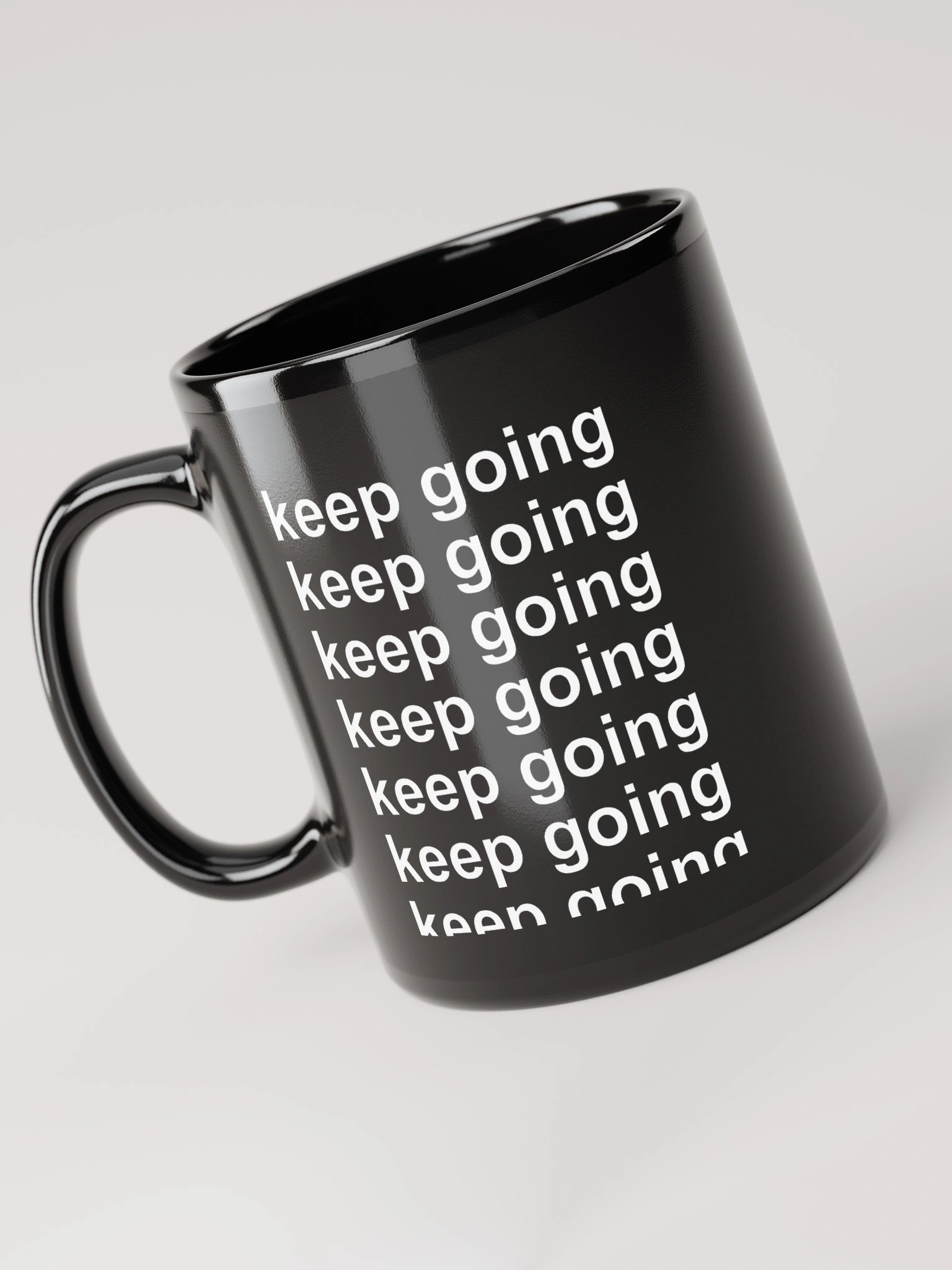 keep going mug (dark mode) product image (5)