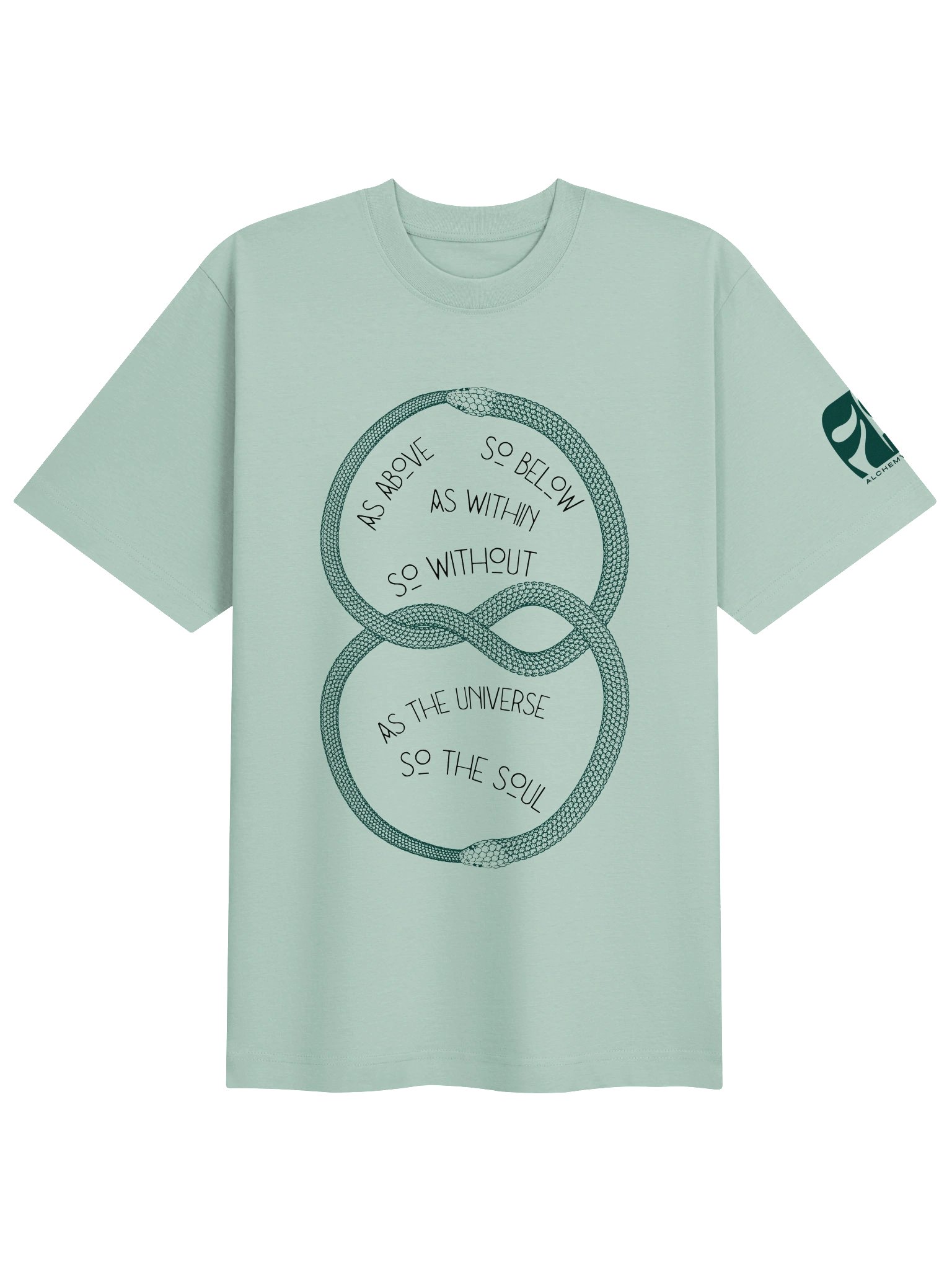 As Above, So Below — the one that reminds you it's all one | Premium Heavyweight Tee product image (3)
