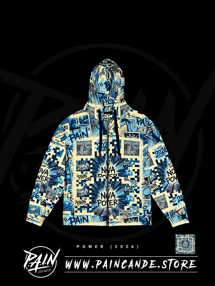 Power (2026): Eco-Friendly Urban Jungle Zip Hoodie product image (1)