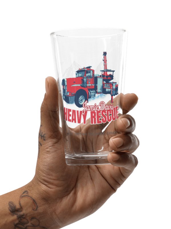 Jamie Davis Heavy Rescue Shaker Pint Glass product image (2)