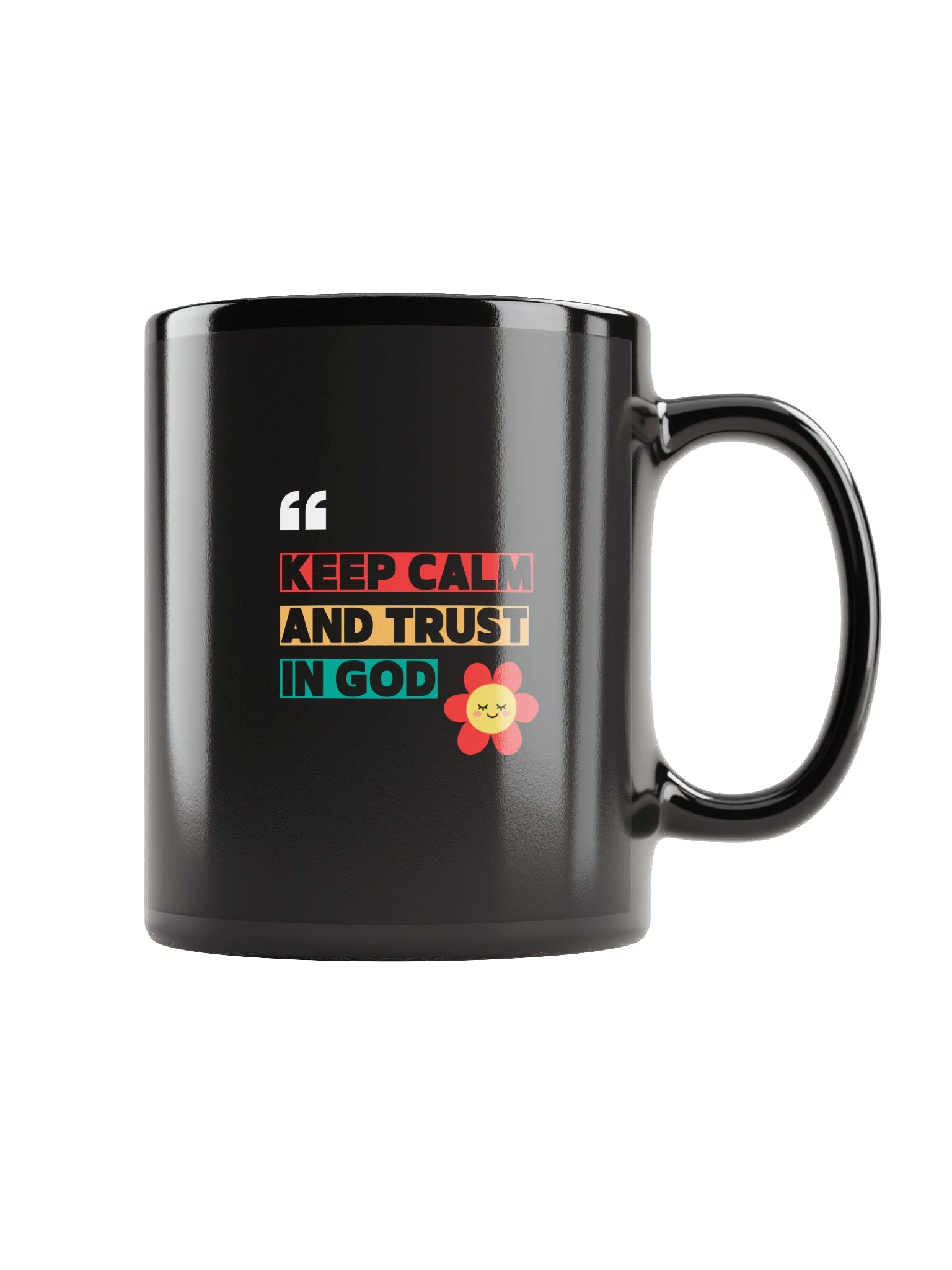 Keep Calm and Trust in God Mug product image (1)
