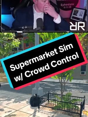 Never let chat run your grocery store... #supermarketsimulator #streamer #twitch #funny #fail #EBGG #crowdcontrol #gaming 