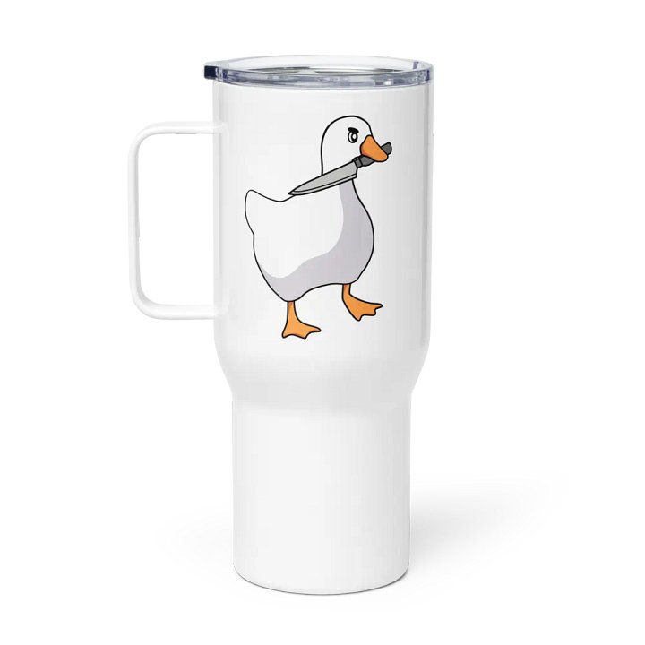 Hostile Geese 25 oz Travel Mug product image (1)