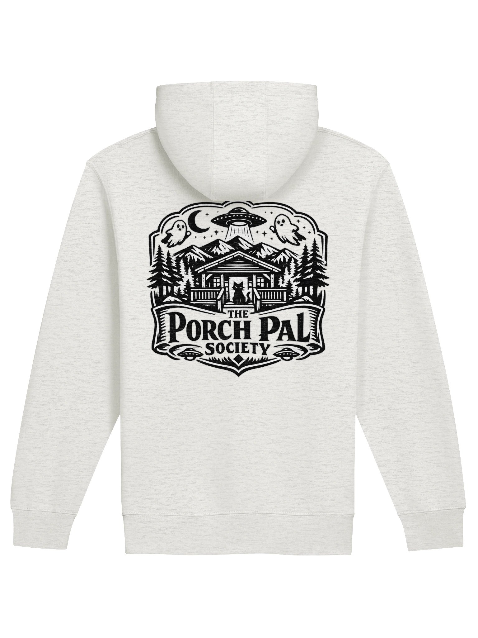 PORCH PAL SOCIETY ZIP UP HOODIE product image (1)
