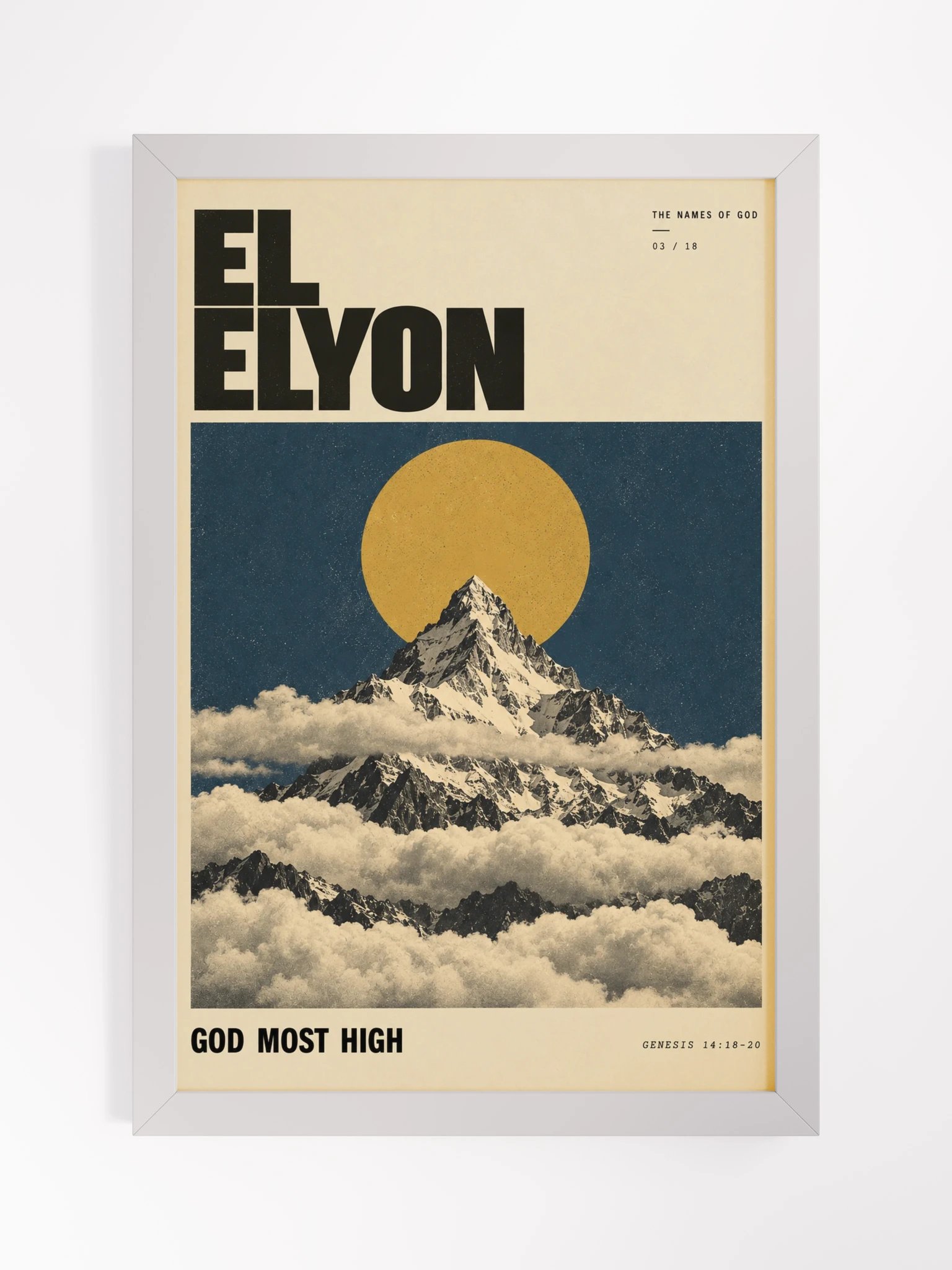 El Elyon | Names of God Framed Print product image (21)