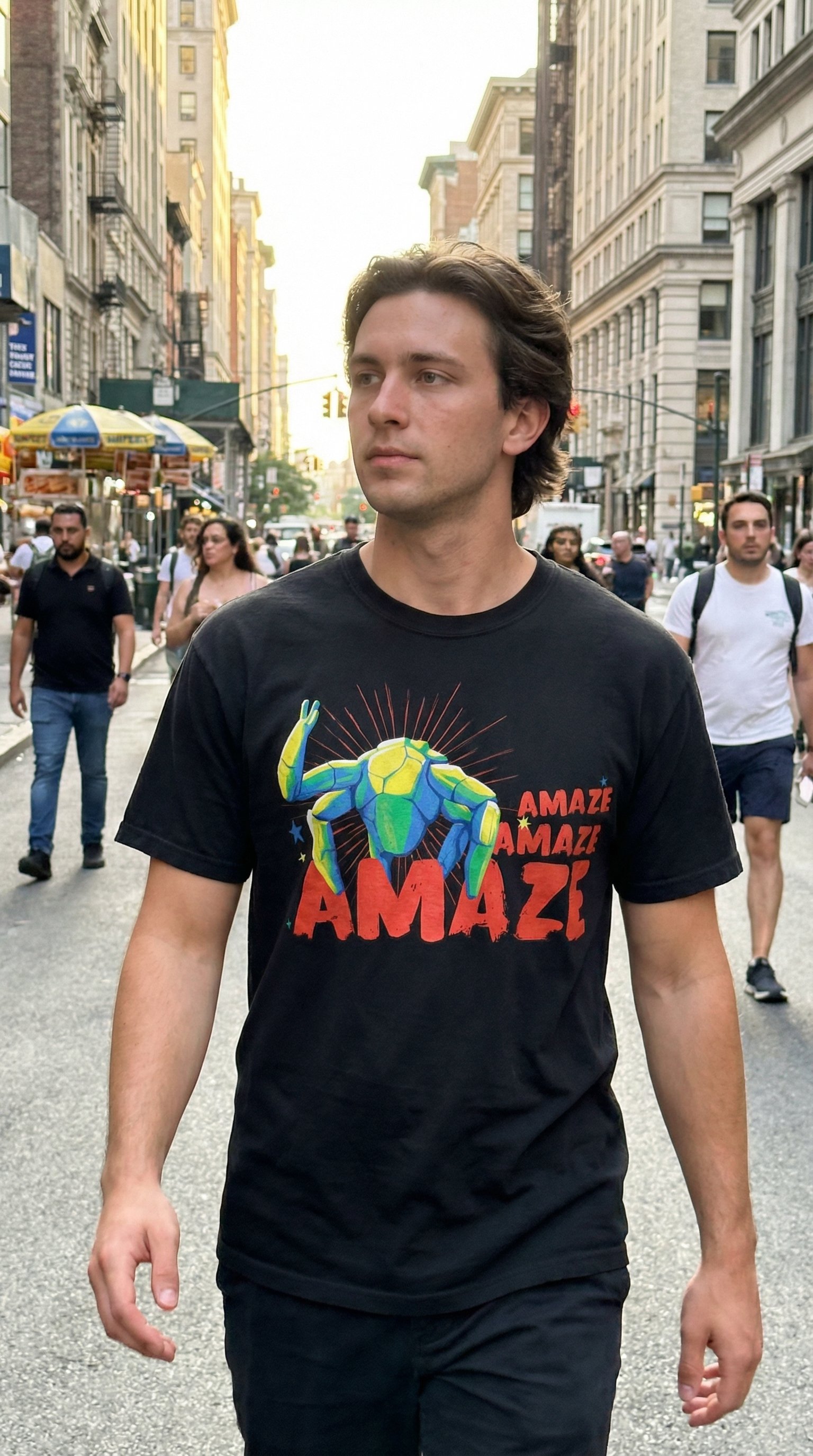 Comfort Colors® Amaze Alien T-Shirt, Project Hail Mary Rocky Alien Shirt, Colorful Sci-Fi Graphic Tee, Space Shirt, Geek Gift product image (1)