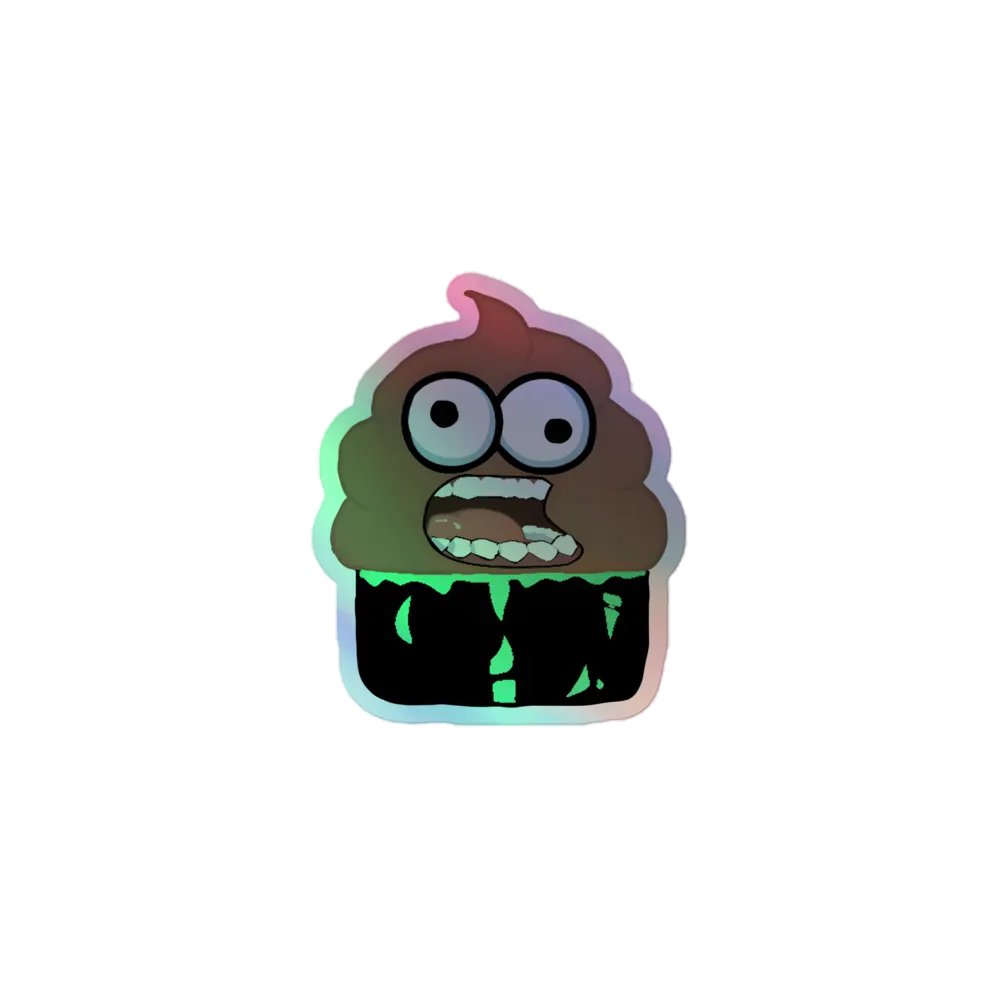 MrPoopers Halo Sticker product image (1)