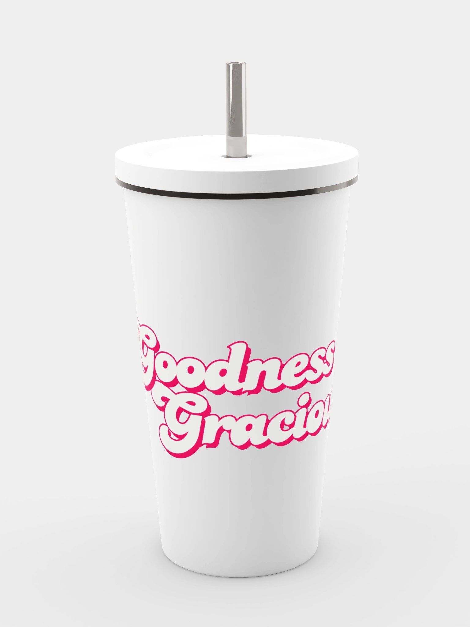 Goodness Gracious Insulated Cup with Straw product image (4)