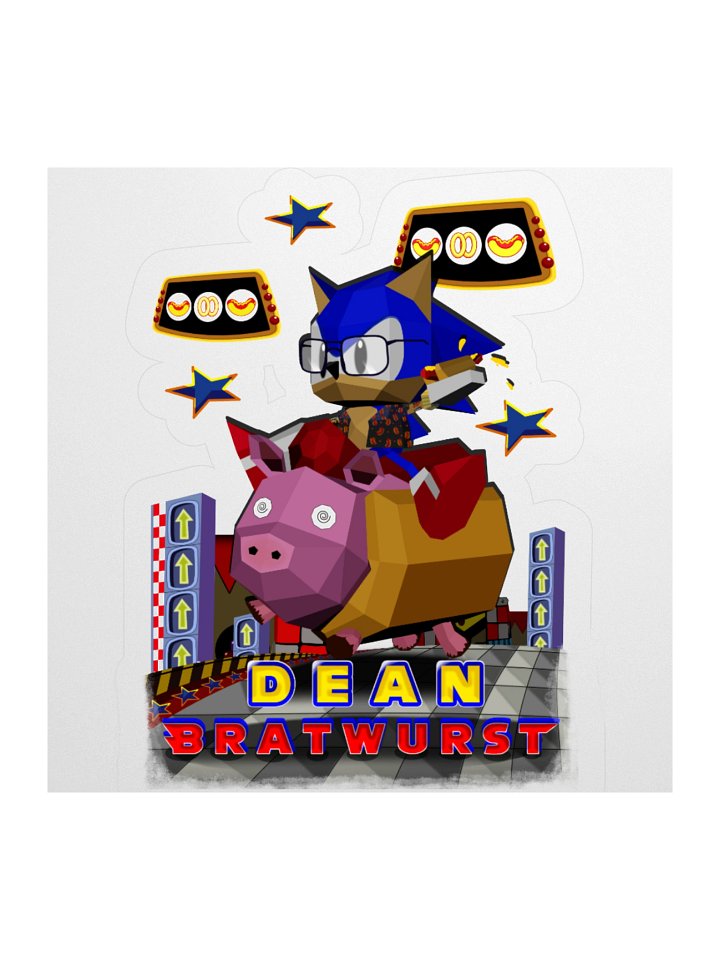 Dean Adventure Kiss Cut Stickers product image (1)