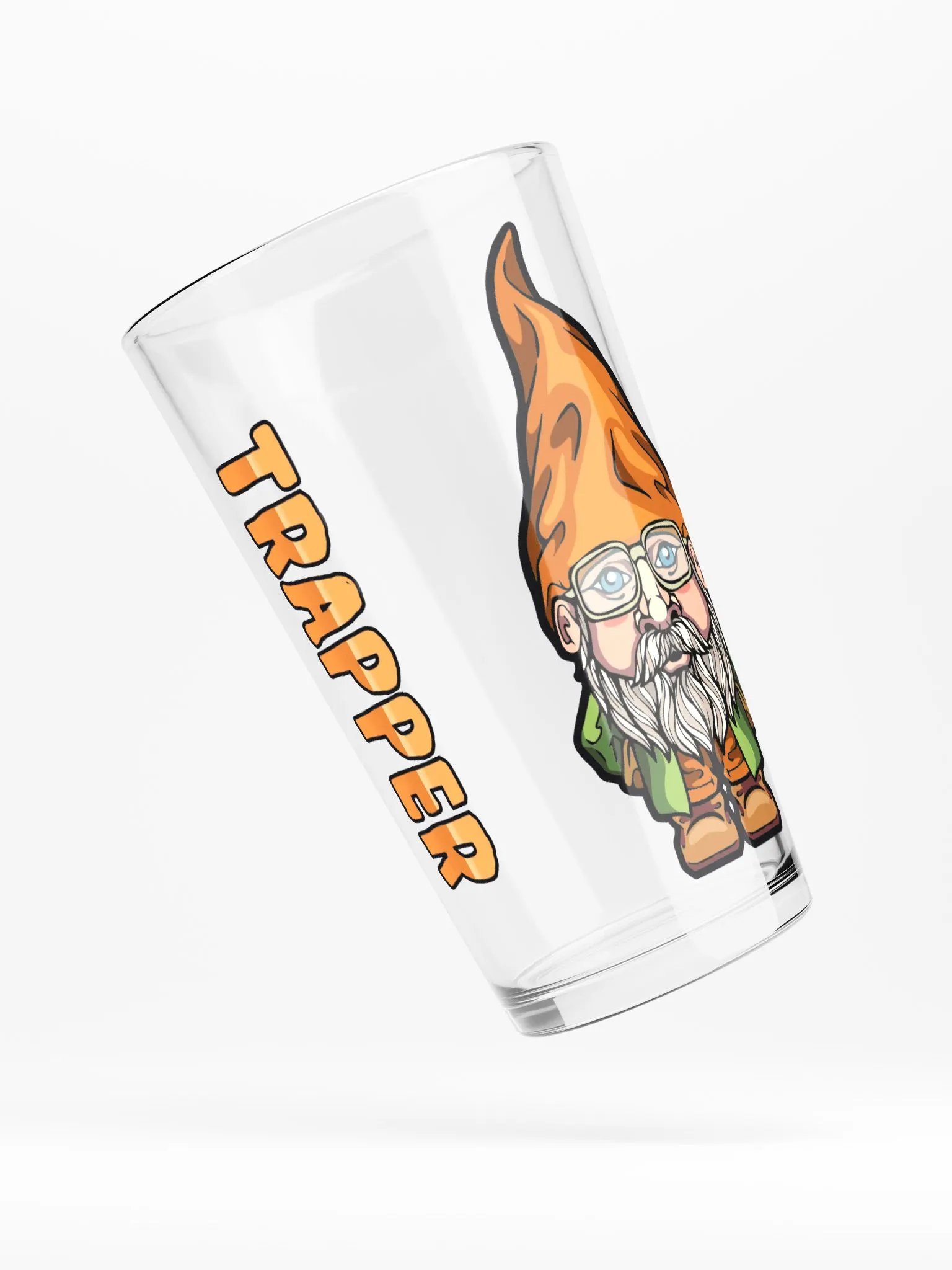 Trapper Logo Shaker Pint Glass product image (4)