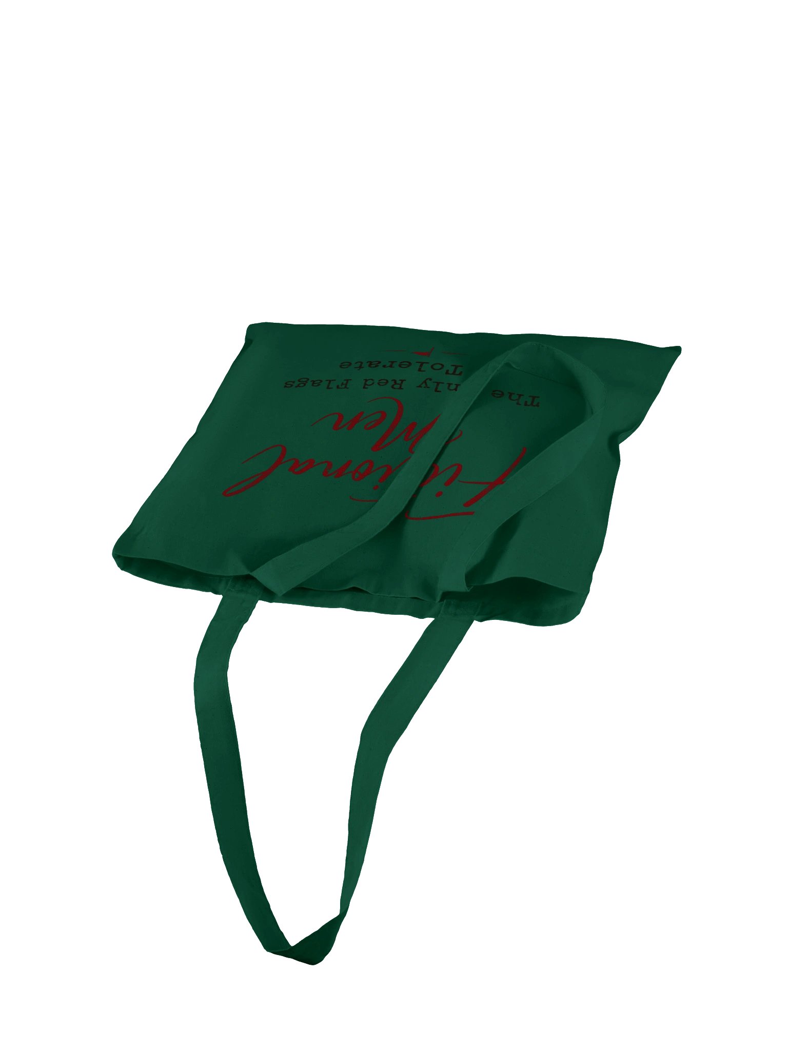 The Only Red Flags I Tolerate - Cotton Tote Bag product image (4)