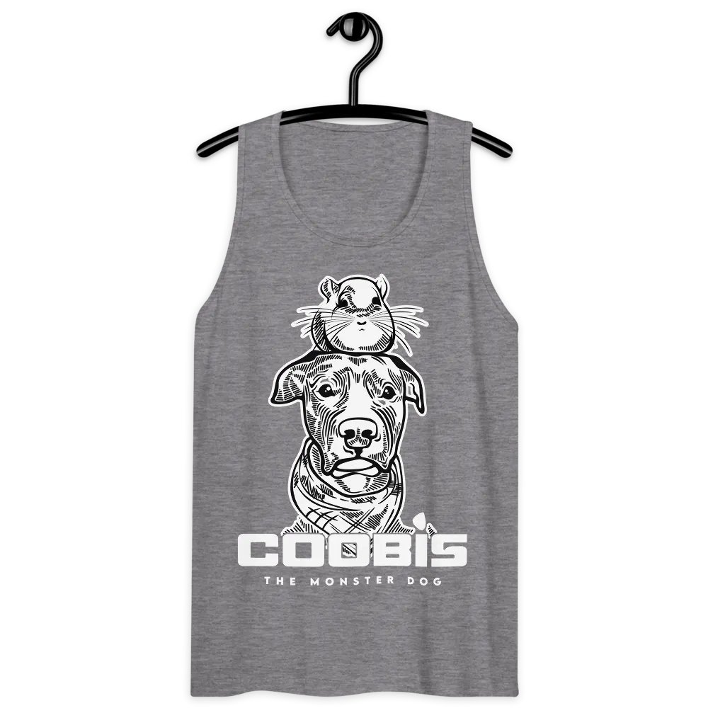 Coobis The Monster Dog Tank Top (With Chinchilla) product image (9)