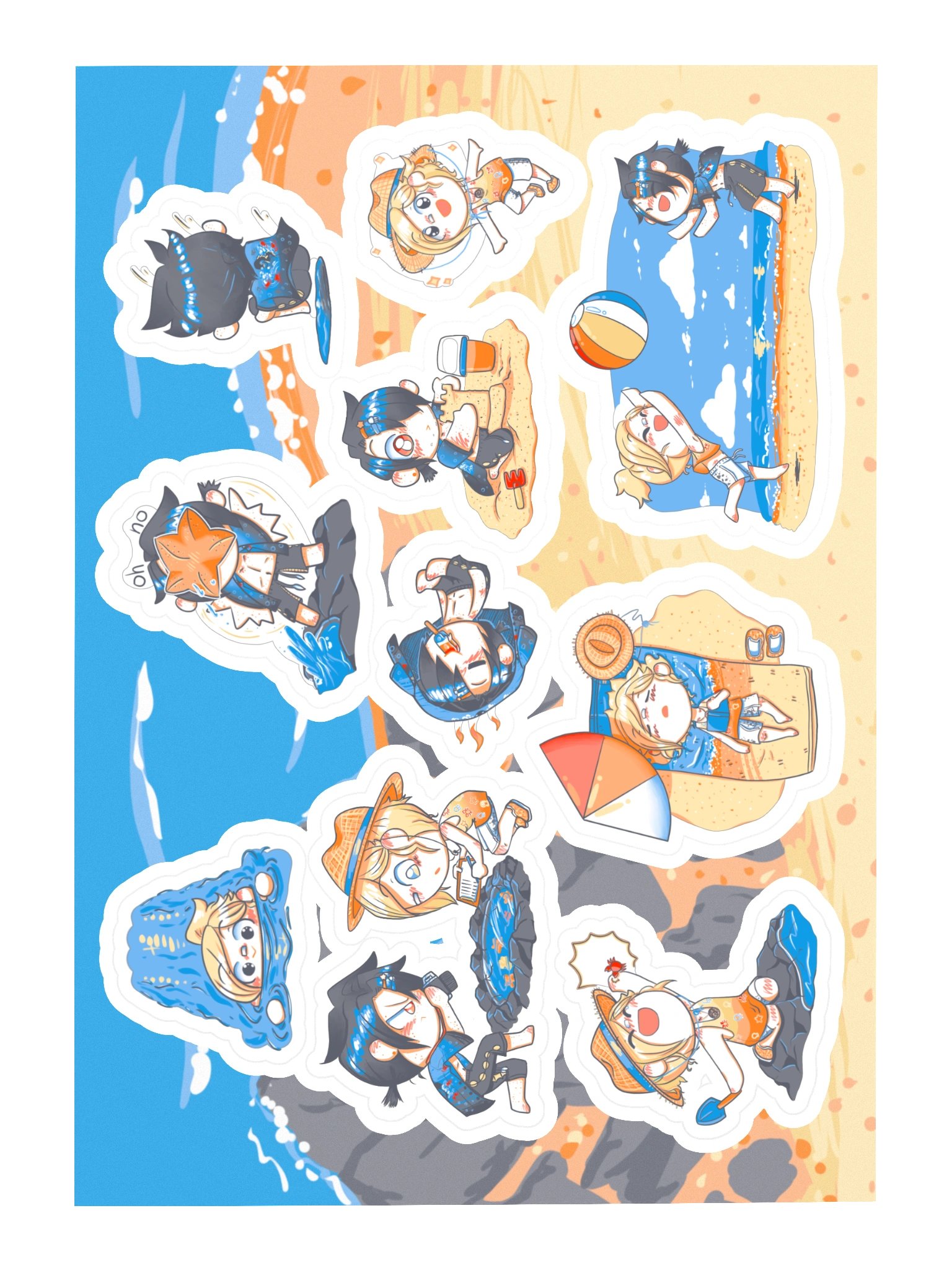 Summer 2026 Sticker Sheet product image (3)