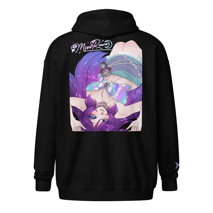 Miss Rave Celestial Beach Zipup Hoodie product image (7)