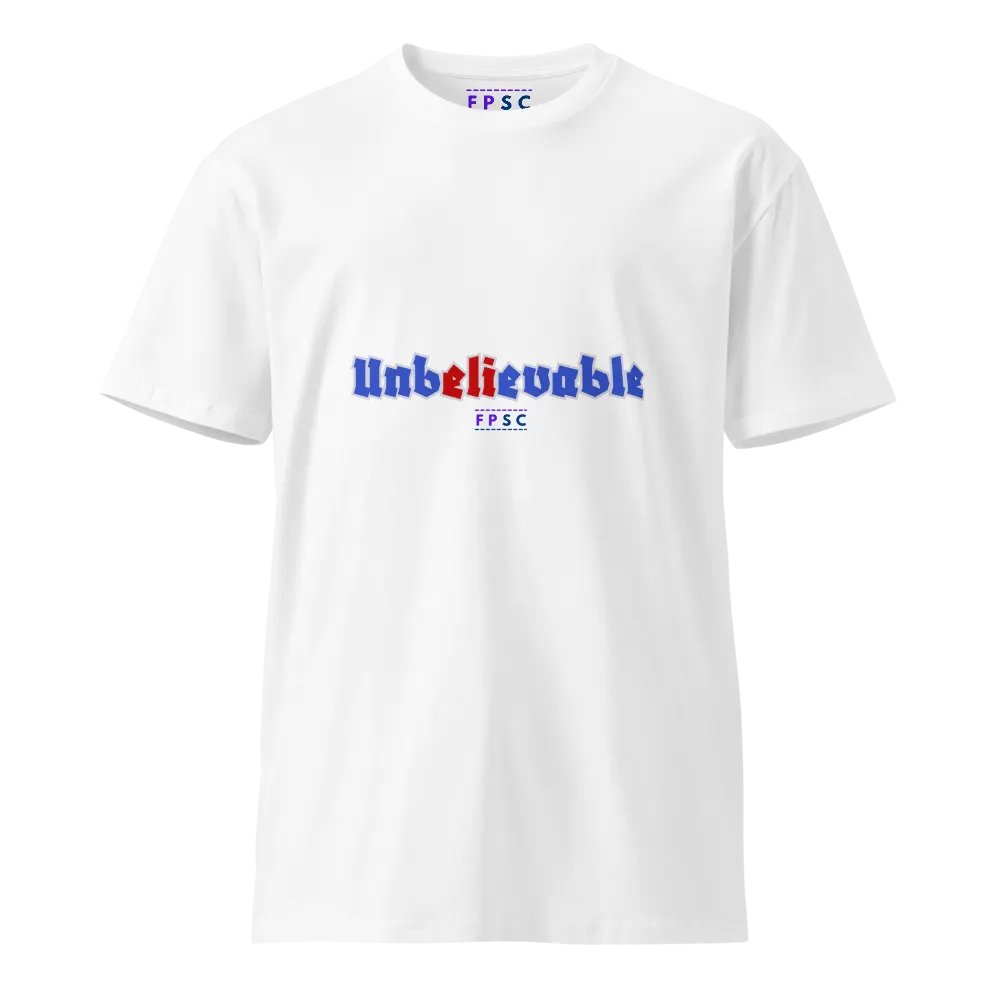 "Unbelievable" T-Shirt product image (4)