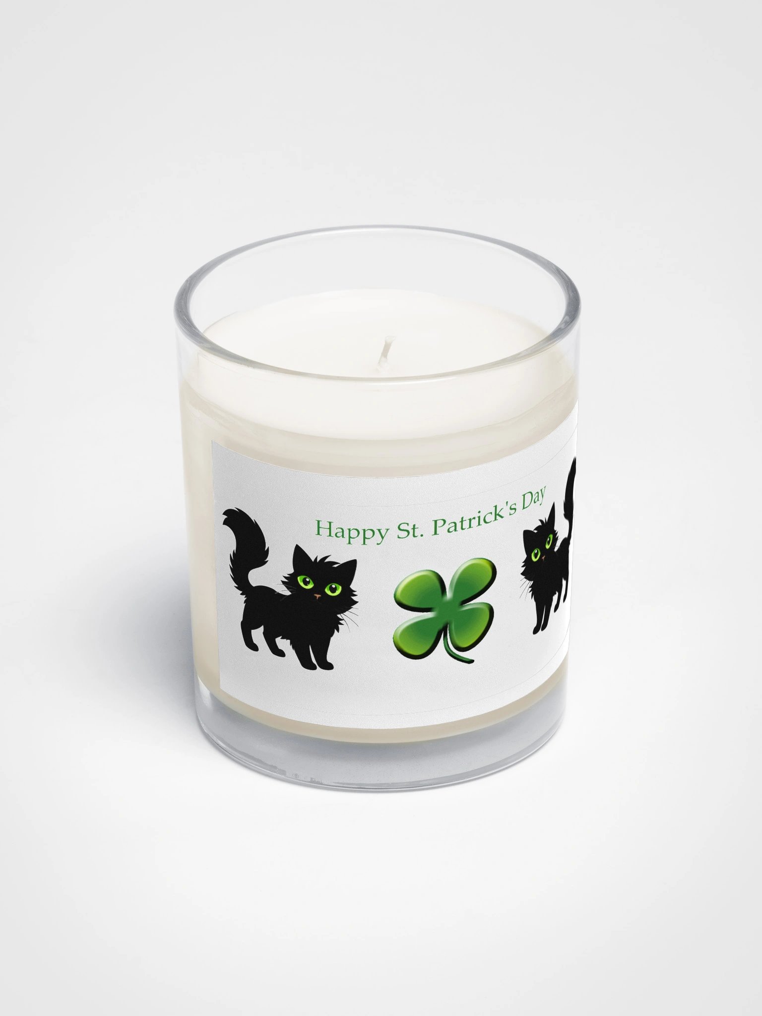 Happy St. Patrick's Day Candle product image (2)