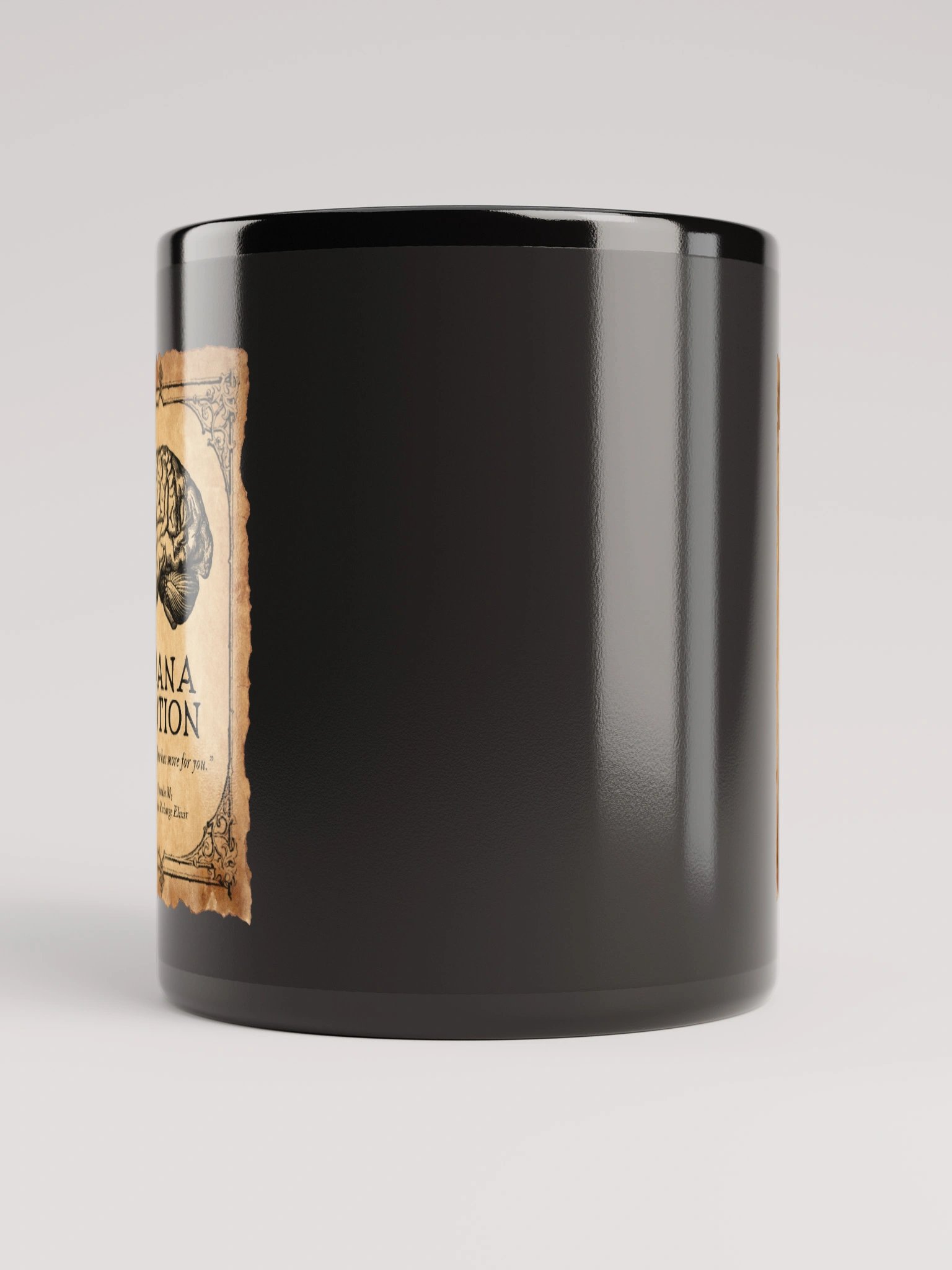 Dark Mana Potion Mug (Parchment Version) product image (5)