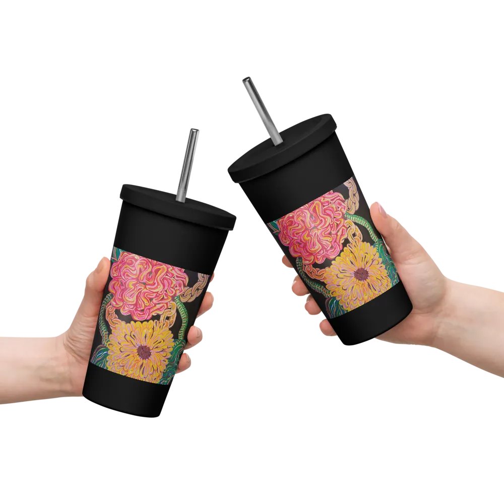 Flowers & Chains 1 Tumbler product image (10)