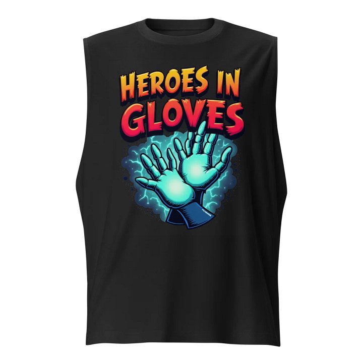 Electrifying Heroes Muscle Tank product image (1)