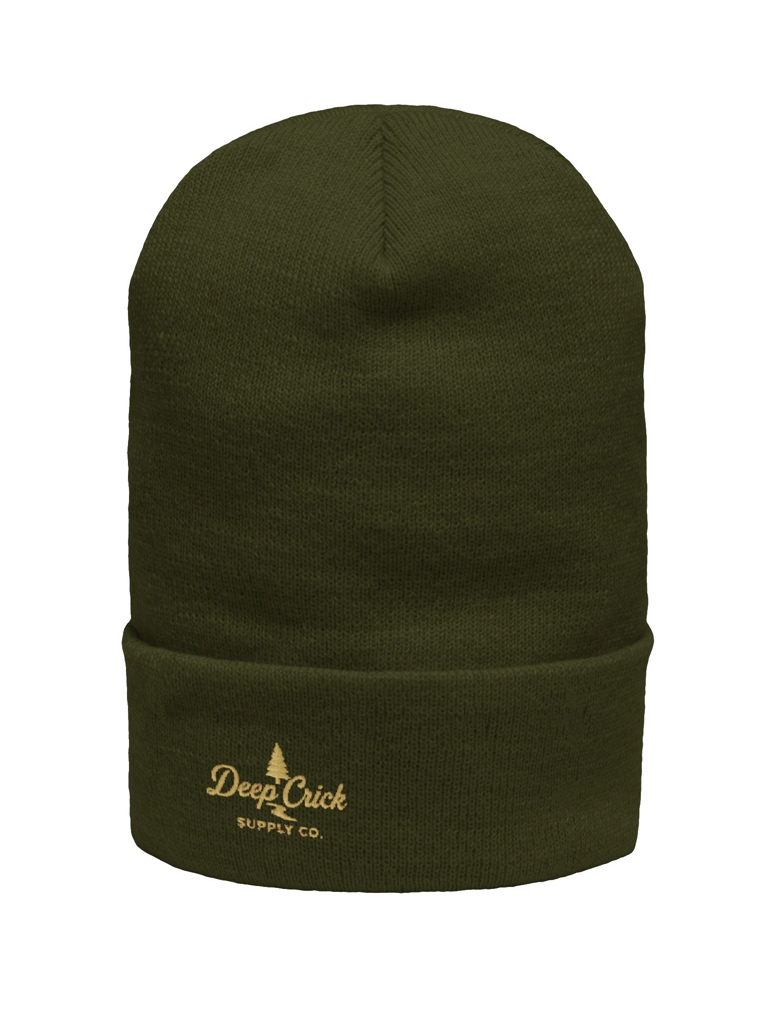 Deep Crick Supply Co. Pine Logo Cuffed Beanie product image (1)