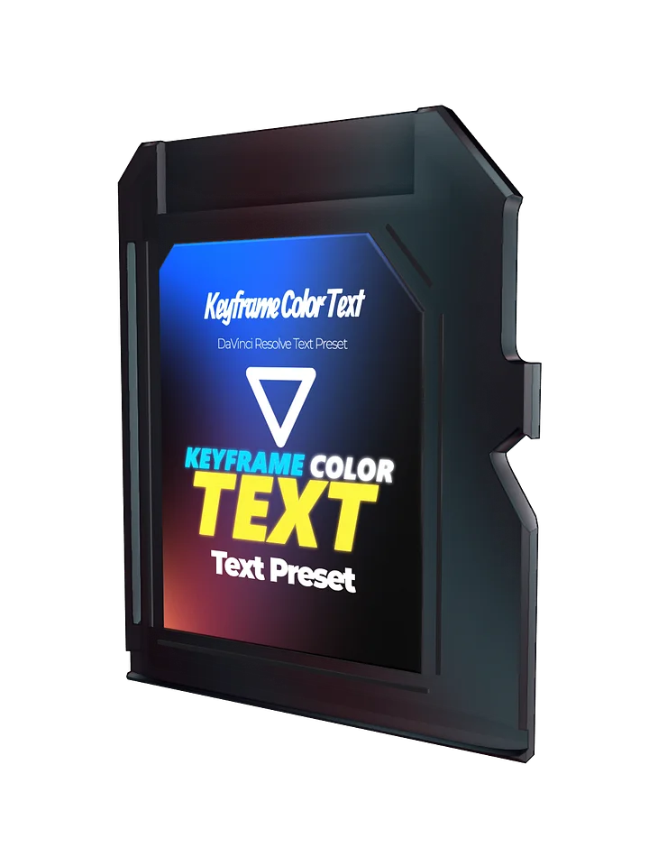 Keyframe Color Text Preset product image (1)