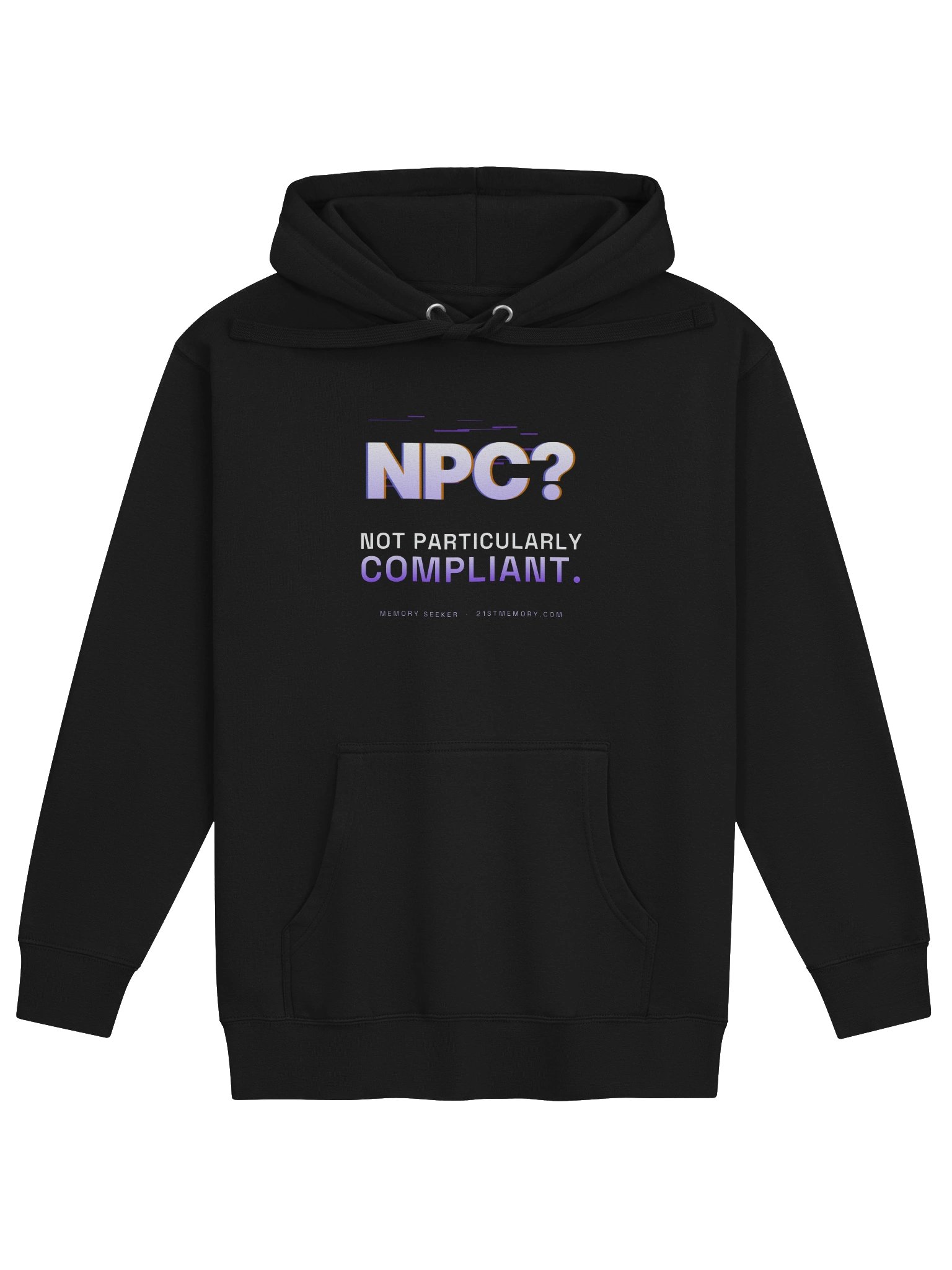 NPC? Not Particularly Compliant Hoodie product image (1)