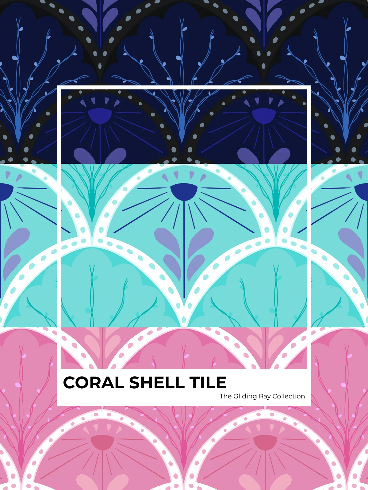 Coral Shell Tile | The Gliding Ray Collection product image (1)