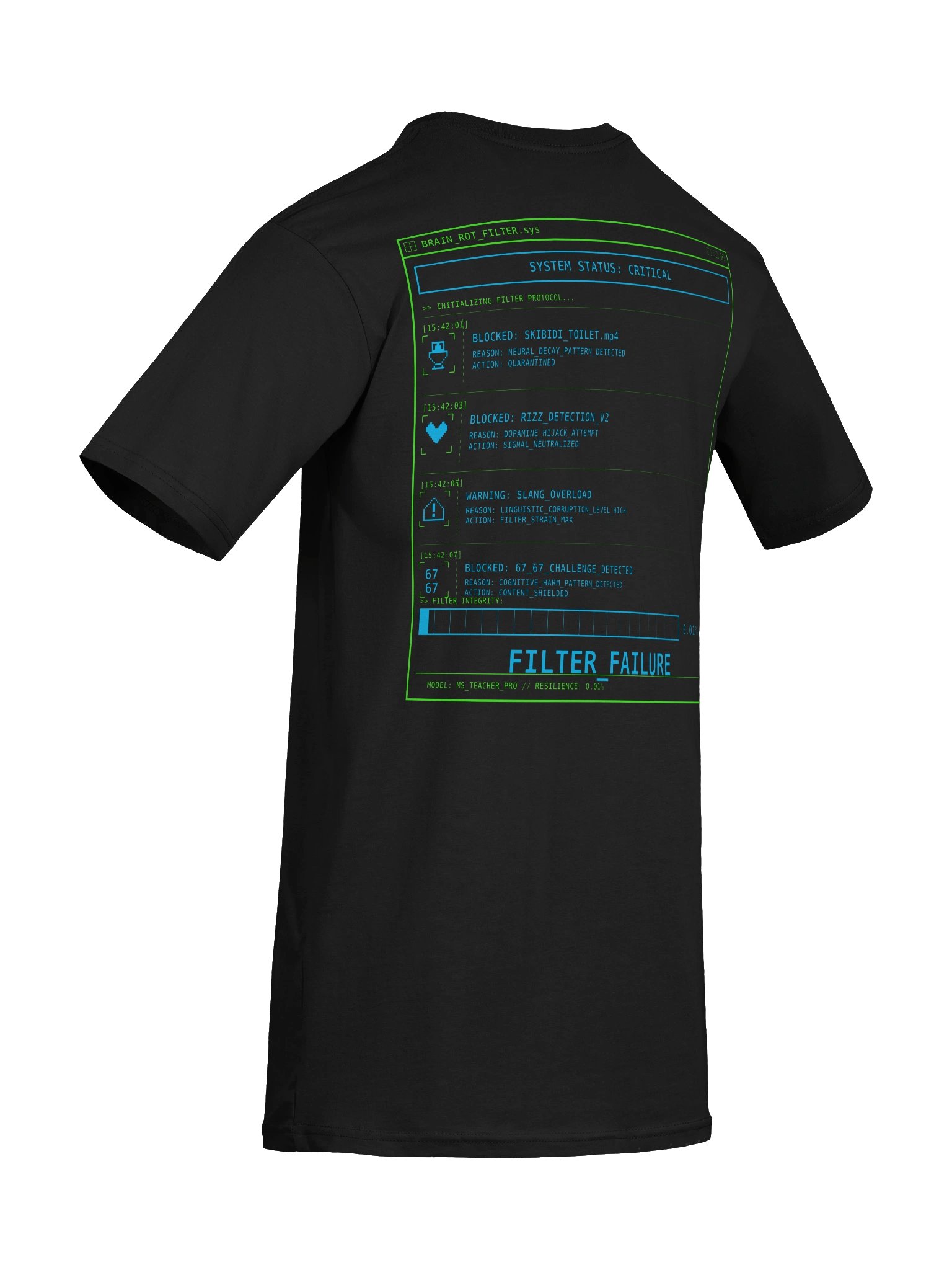 TEACHER.EXE – Brain Rot Filter Failure - Heavyweight Tee product image (12)