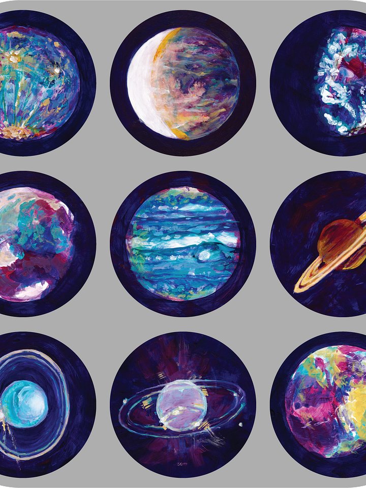 Copy of Miniplanets & Pluto Stickers product image (10)